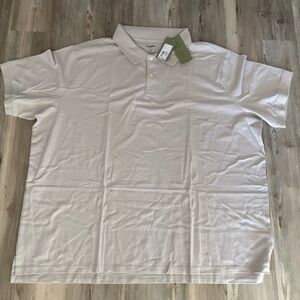 Good Fellow Light Gray Polo Shirt NWT Size 4XLT